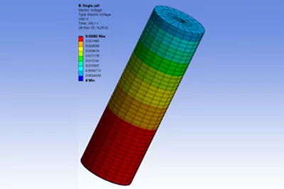 Battery & EM Postprocessing in LS-DYNA