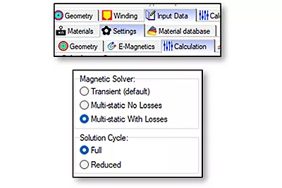 Ansys Motor-CAD ratio-based modeling for WRSM