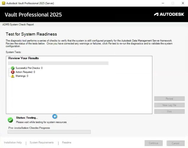Autodesk Vault Professional Installation