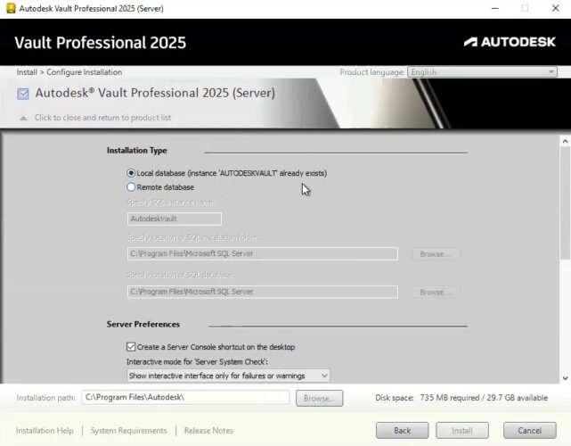 Autodesk Vault Setup Guide