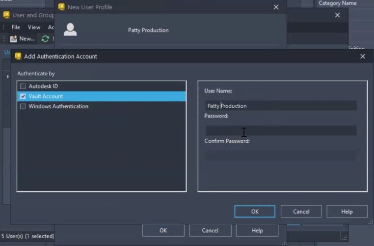 Vault User Permissions