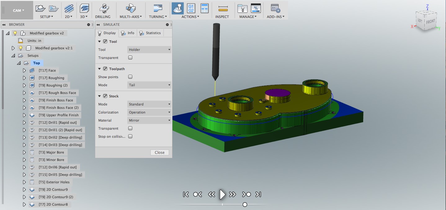 Fusion 360 - Spot Drill 