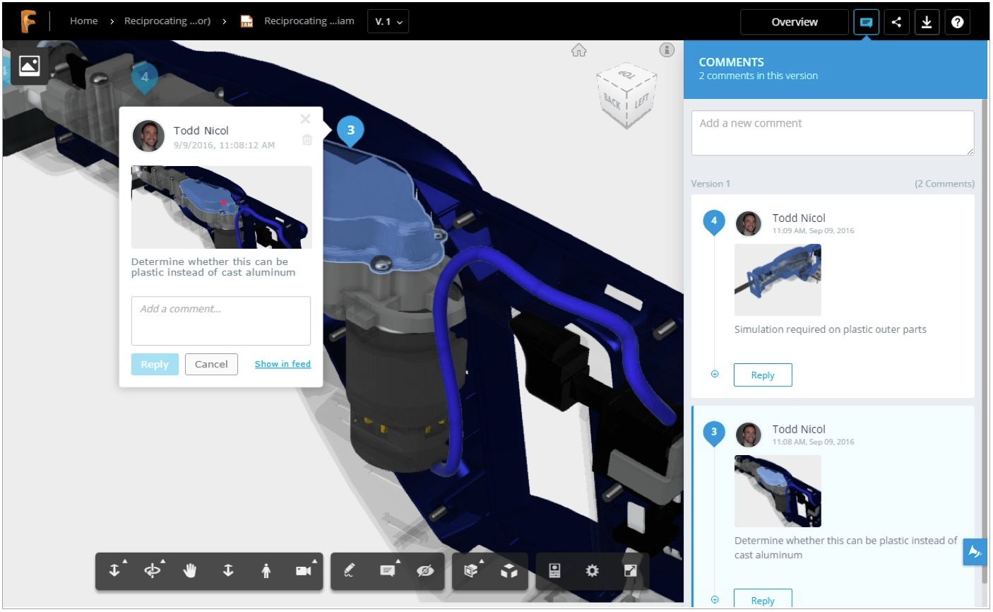 Fusion Lifecycle PDM Screenshot