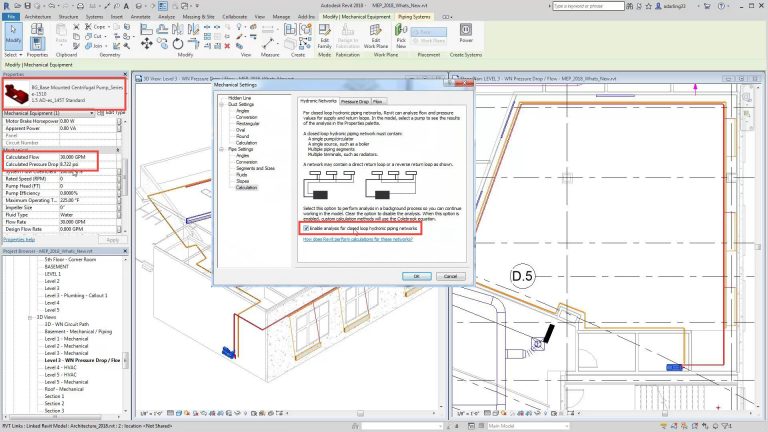 What's New in Revit 2018 - Hydronic System Capabilities 