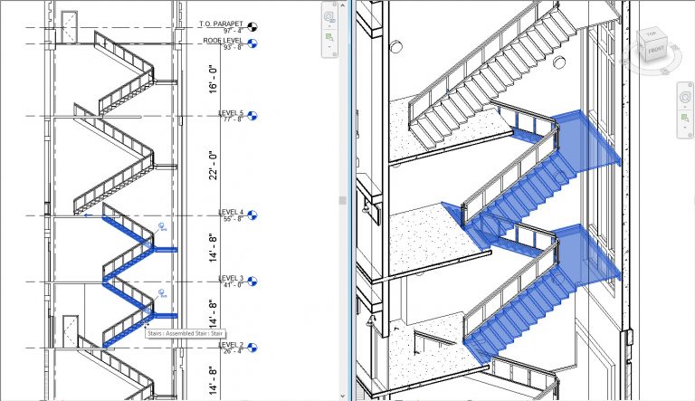 What's New in Revit 2018 - Multistory Stairs