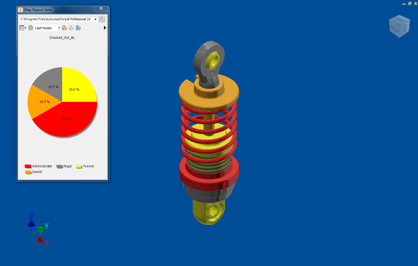 Autodesk Vault Reporting - Data Mapping