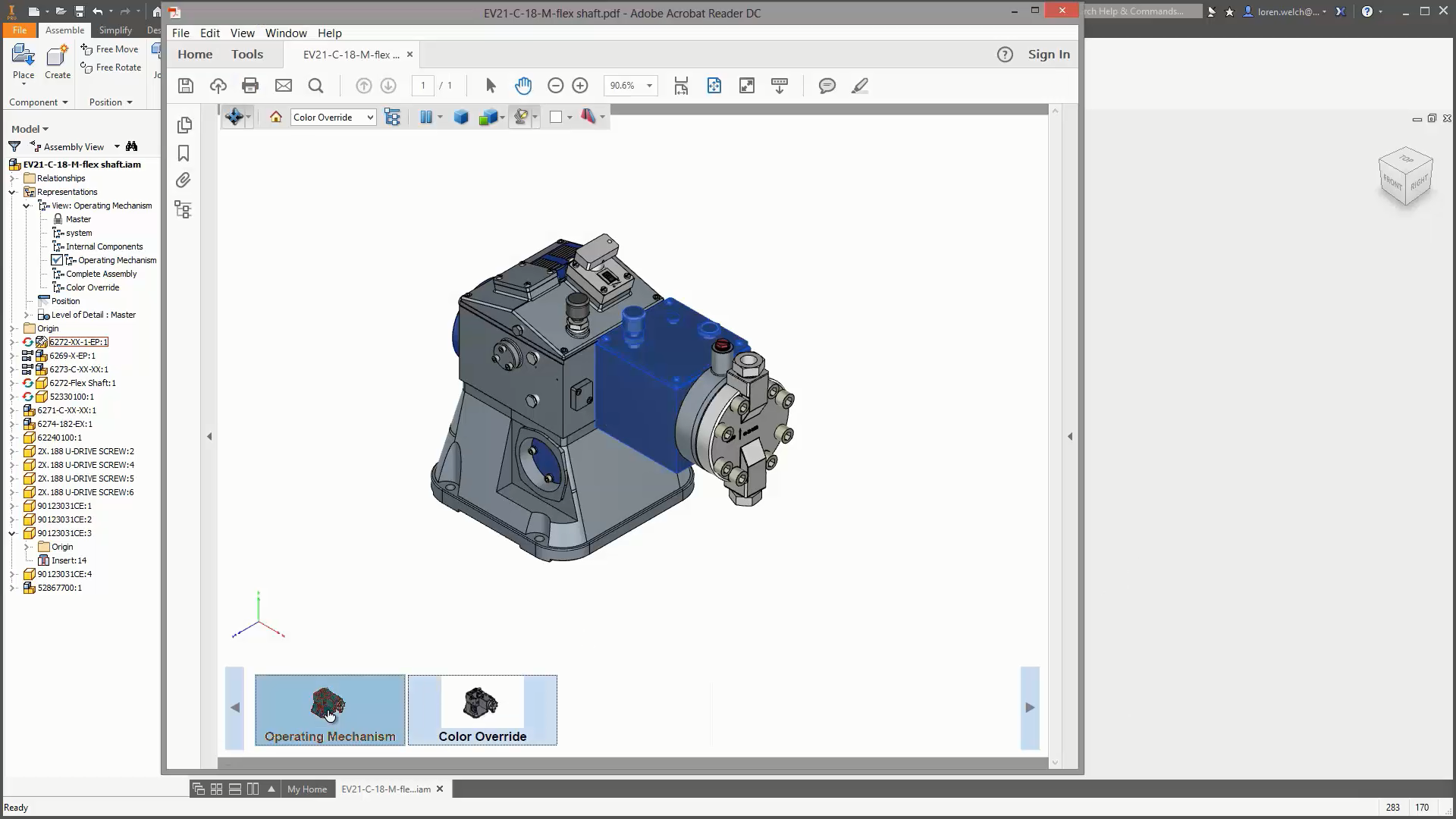 Inventor 2017.3 3D PDF Enhancements