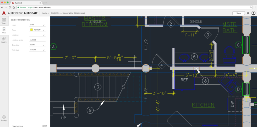 Web app _ autocad